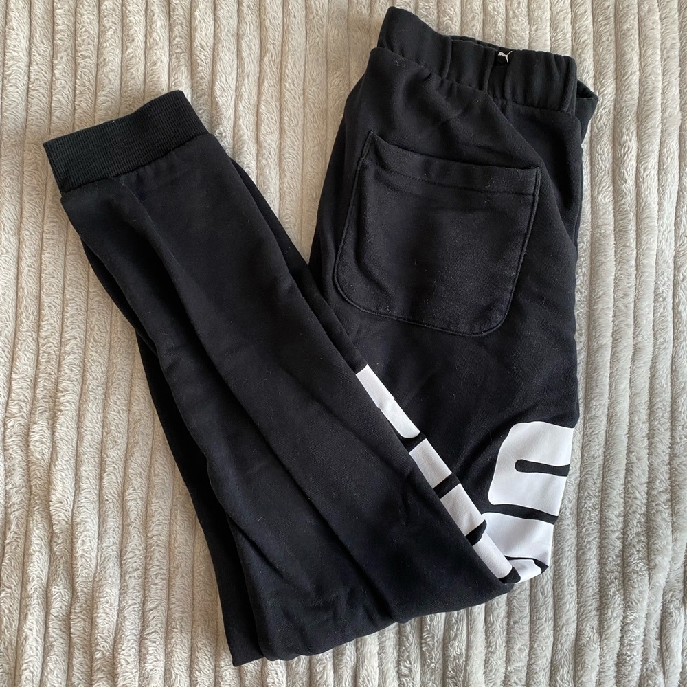 Black joggers